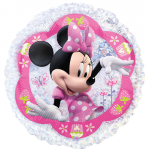 Minnie Mouse temalı supershape folyo balon. Şişirilmeden teslim edilir. Helyum gazı doldurtarak uçan balon yaptırtabilirsiniz.